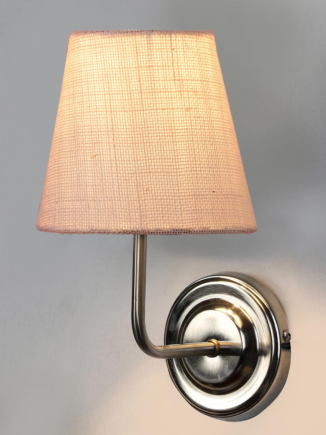 Multicolor Wall Lamp | Elegant Jute Material | Stylish Ambient Light for Home, Office, Living Room, Bedroom, Hallway | Modern Decorative Wall Sconce - Model DKV114