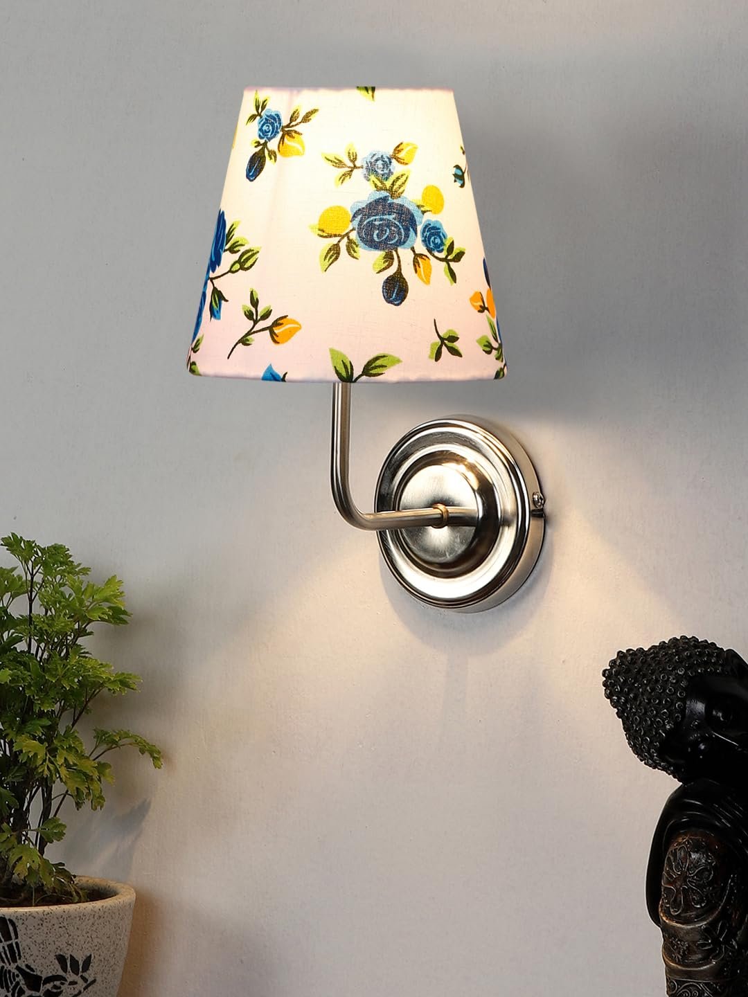 Multicolor Wall Lamp | Elegant Cotton Design | Stylish Ambient Light for Home, Office, Living Room, Bedroom, Hallway | Modern Decorative Wall Sconce - Model DKV118