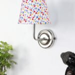 Multicolor Wall Lamp | Elegant Cotton Design | Stylish Ambient Light for Home, Office, Living Room, Bedroom, Hallway | Modern Decorative Wall Sconce – Model DKV120