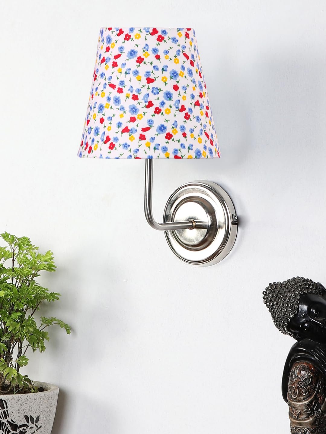 Multicolor Wall Lamp | Elegant Cotton Design | Stylish Ambient Light for Home, Office, Living Room, Bedroom, Hallway | Modern Decorative Wall Sconce - Model DKV120