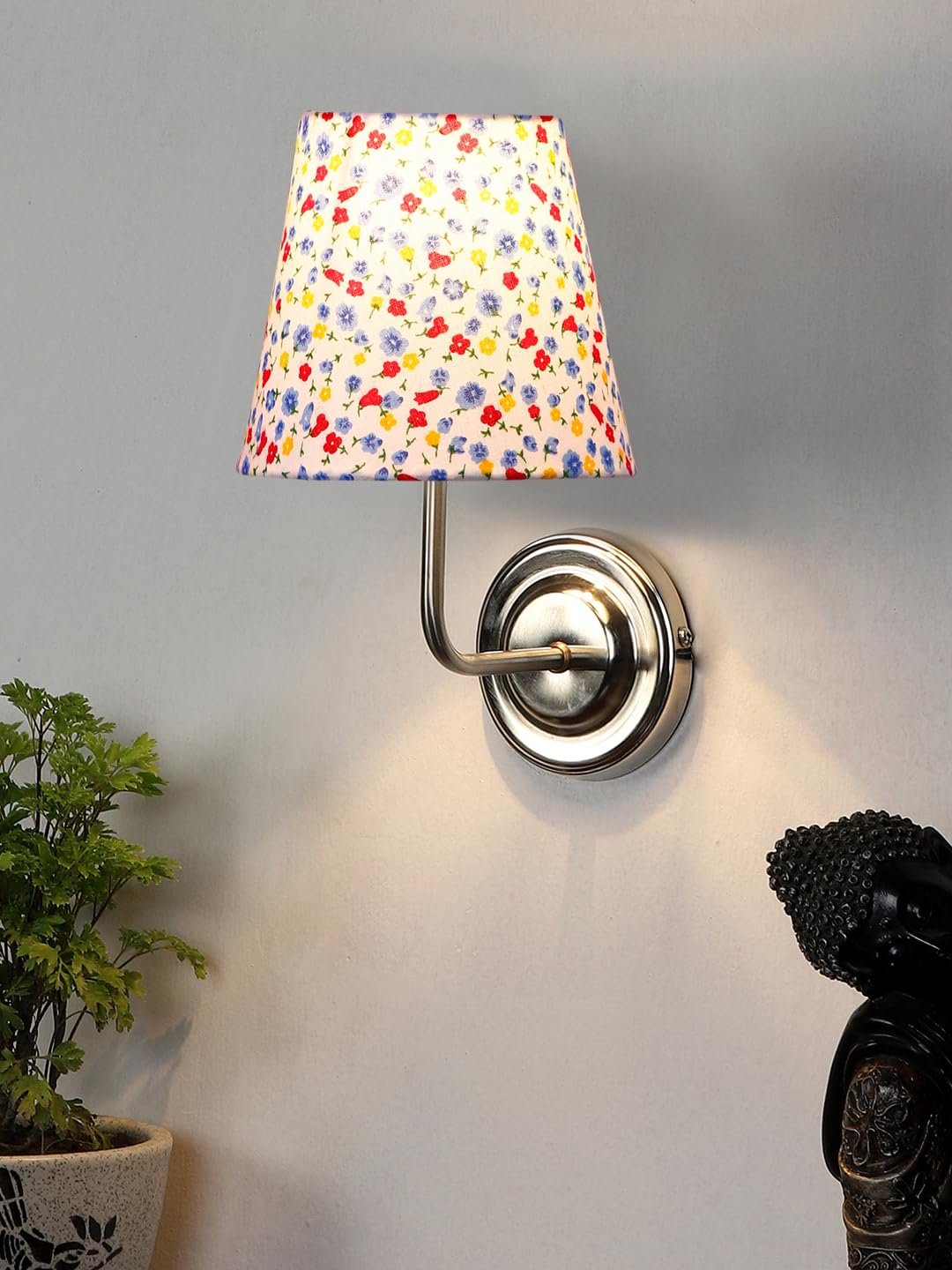 Multicolor Wall Lamp | Elegant Cotton Design | Stylish Ambient Light for Home, Office, Living Room, Bedroom, Hallway | Modern Decorative Wall Sconce - Model DKV120