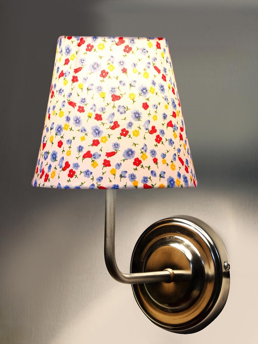 Multicolor Wall Lamp | Elegant Cotton Design | Stylish Ambient Light for Home, Office, Living Room, Bedroom, Hallway | Modern Decorative Wall Sconce - Model DKV120
