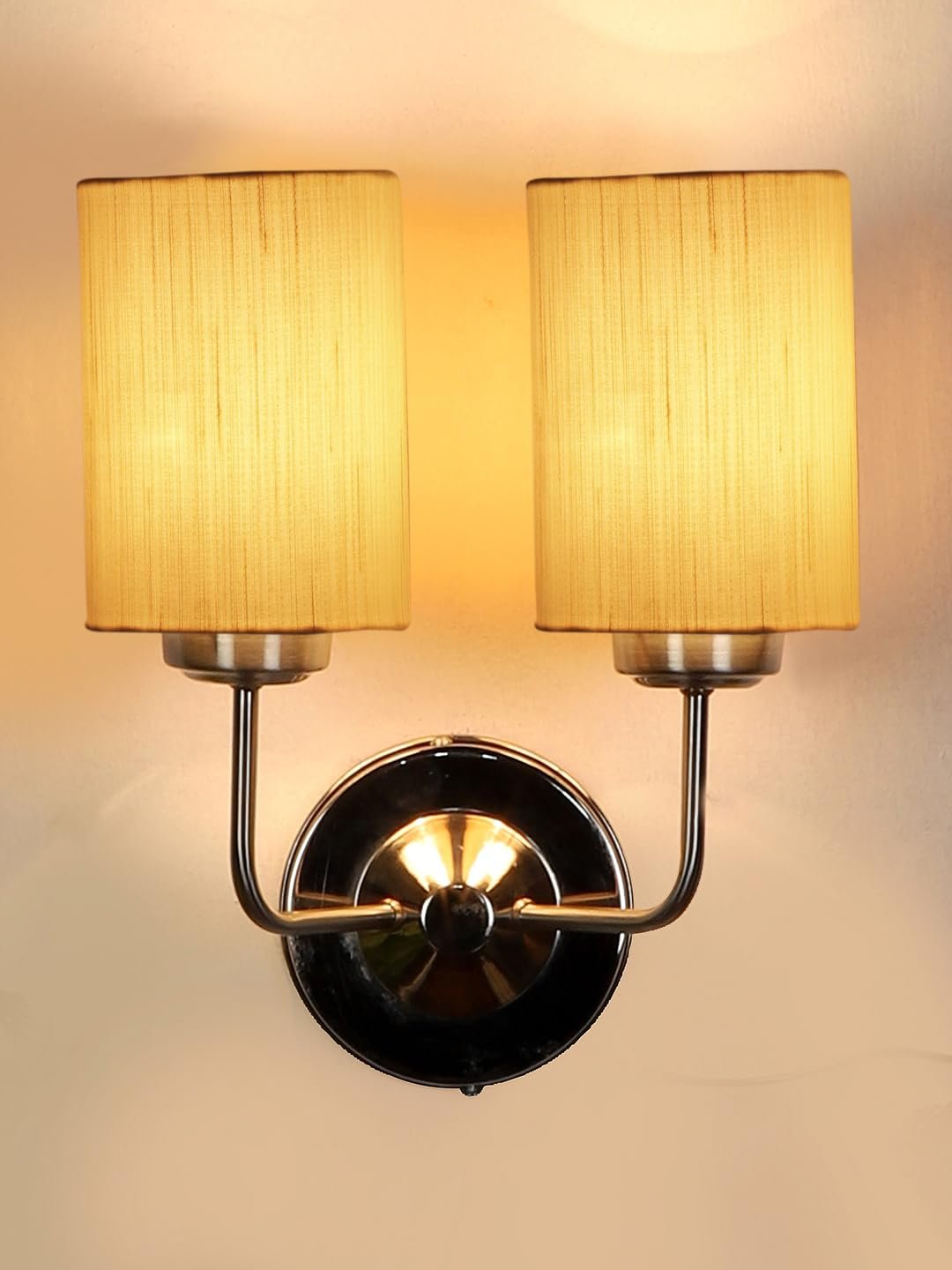 Multicolor Wall Lamp | Elegant Cotton Design | Stylish Ambient Light for Home, Office, Living Room, Bedroom, Hallway | Modern Decorative Wall Sconce - Model DKV61
