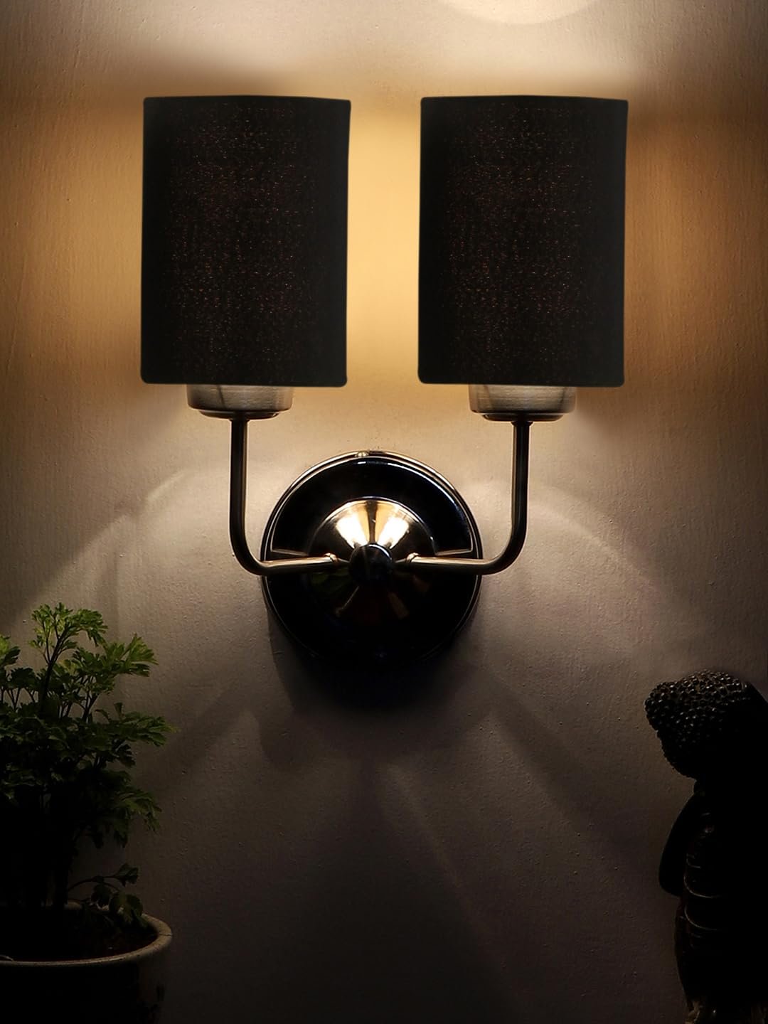 Multicolor Wall Lamp | Elegant Cotton Design | Stylish Ambient Light for Home, Office, Living Room, Bedroom, Hallway | Modern Decorative Wall Sconce - Model DKV62