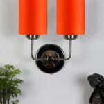 Multicolor Wall Lamp | Elegant Cotton Design | Stylish Ambient Light for Home, Office, Living Room, Bedroom, Hallway | Modern Decorative Wall Sconce – Model DKV64