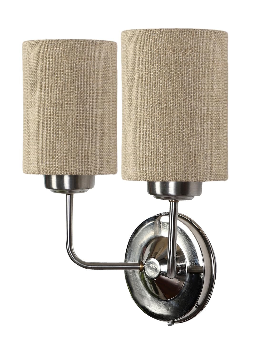 Multicolor Wall Lamp | Elegant Jute Material | Stylish Ambient Light for Home, Office, Living Room, Bedroom, Hallway | Modern Decorative Wall Sconce - Model DKV68