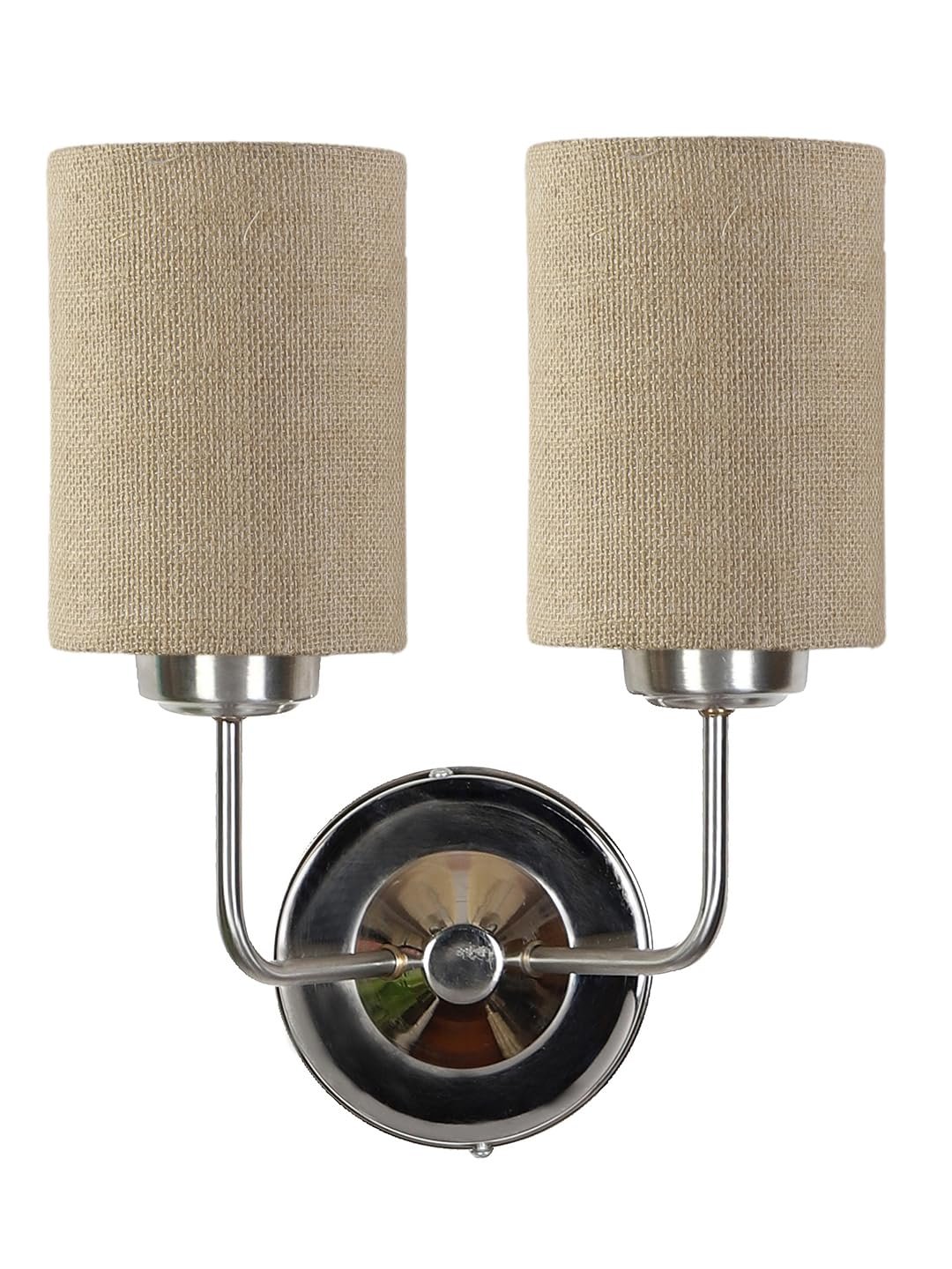 Multicolor Wall Lamp | Elegant Jute Material | Stylish Ambient Light for Home, Office, Living Room, Bedroom, Hallway | Modern Decorative Wall Sconce - Model DKV68