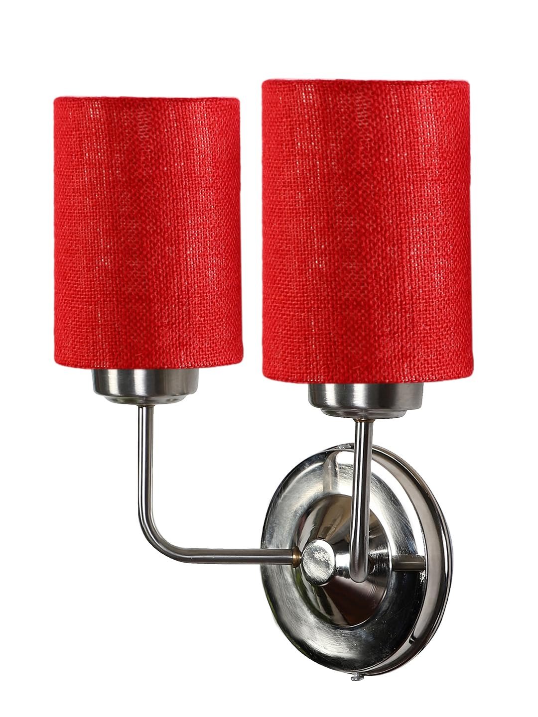 Multicolor Wall Lamp | Elegant Jute Material | Stylish Ambient Light for Home, Office, Living Room, Bedroom, Hallway | Modern Decorative Wall Sconce - Model DKV71