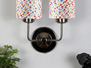 Multicolor Wall Lamp | Elegant Cotton Design | Stylish Ambient Light for Home, Office, Living Room, Bedroom, Hallway | Modern Decorative Wall Sconce – Model DKV75