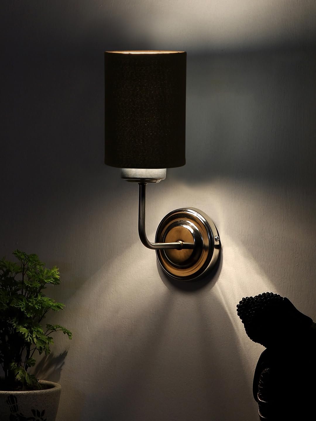 Multicolor Wall Lamp | Elegant Cotton Design | Stylish Ambient Light for Home, Office, Living Room, Bedroom, Hallway | Modern Decorative Wall Sconce - Model DKV77