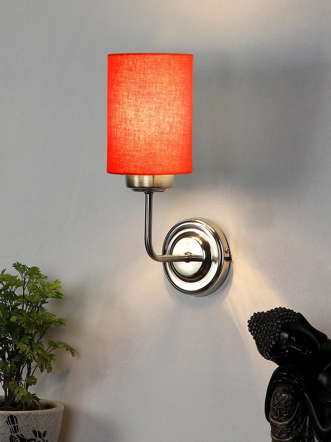 Multicolor Wall Lamp | Elegant Cotton Design | Stylish Ambient Light for Home, Office, Living Room, Bedroom, Hallway | Modern Decorative Wall Sconce - Model DKV79