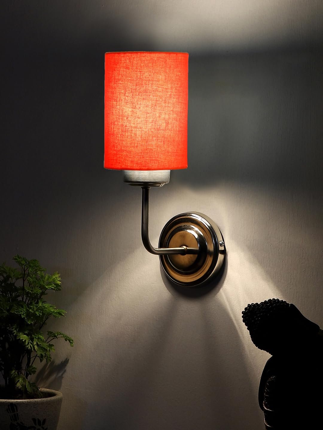 Multicolor Wall Lamp | Elegant Cotton Design | Stylish Ambient Light for Home, Office, Living Room, Bedroom, Hallway | Modern Decorative Wall Sconce - Model DKV79