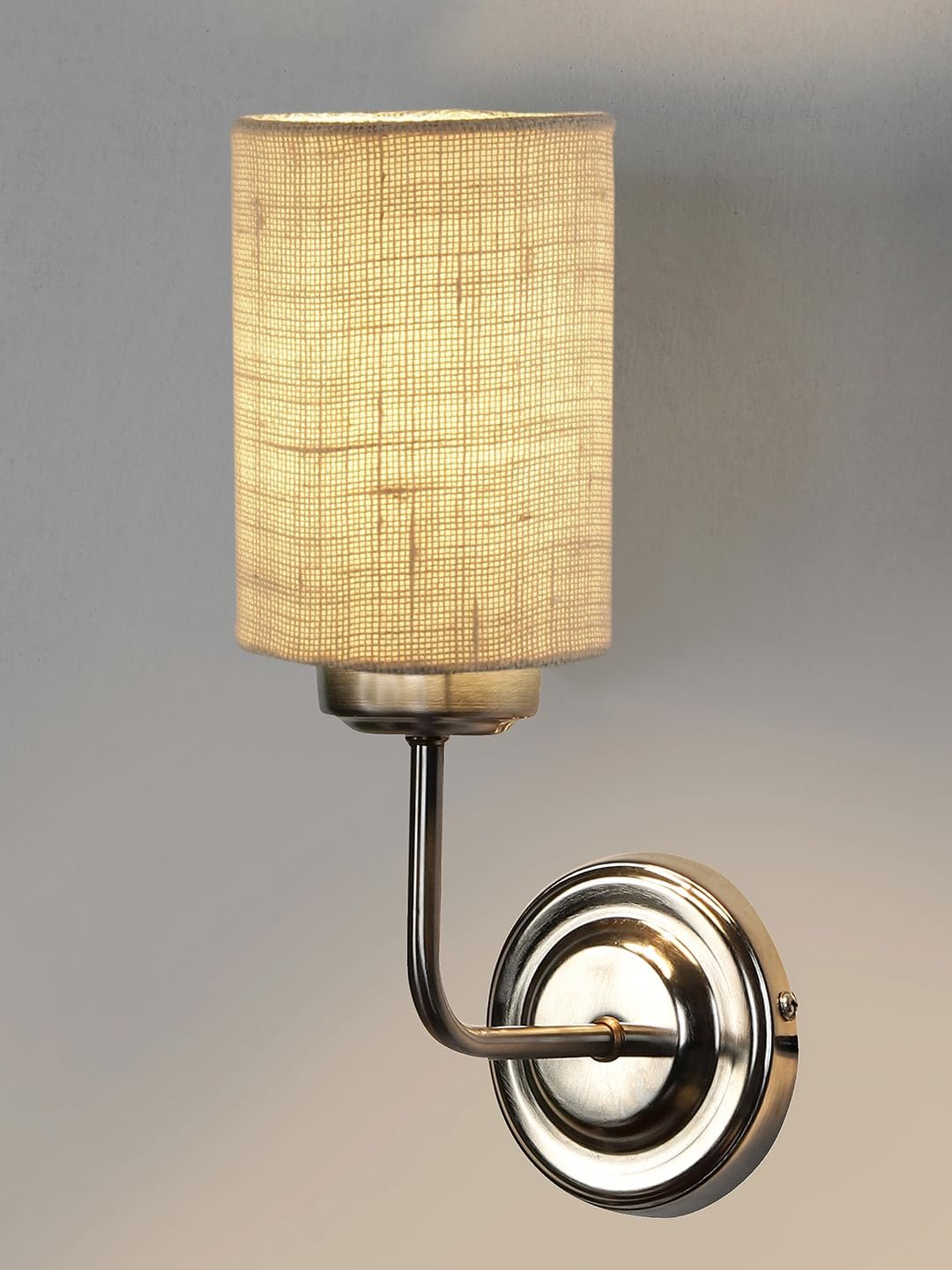 Multicolor Wall Lamp | Elegant Jute Material | Stylish Ambient Light for Home, Office, Living Room, Bedroom, Hallway | Modern Decorative Wall Sconce - Model DKV84