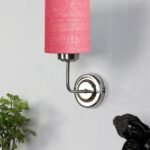Multicolor Wall Lamp | Elegant Jute Material | Stylish Ambient Light for Home, Office, Living Room, Bedroom, Hallway | Modern Decorative Wall Sconce – Model DKV85