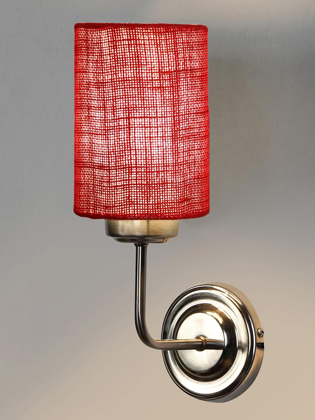 Multicolor Wall Lamp | Elegant Jute Material | Stylish Ambient Light for Home, Office, Living Room, Bedroom, Hallway | Modern Decorative Wall Sconce - Model DKV86