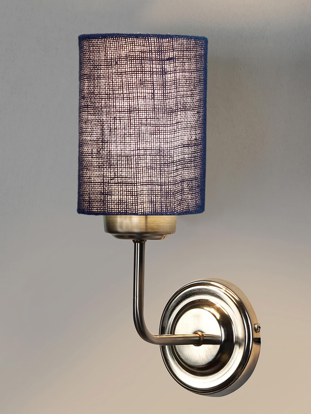 Multicolor Wall Lamp | Elegant Jute Material | Stylish Ambient Light for Home, Office, Living Room, Bedroom, Hallway | Modern Decorative Wall Sconce - Model DKV87