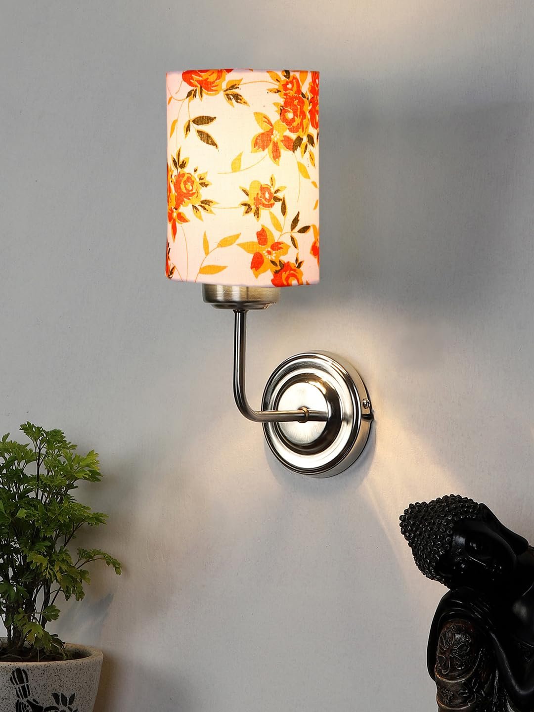 Multicolor Wall Lamp | Elegant Cotton Design | Stylish Ambient Light for Home, Office, Living Room, Bedroom, Hallway | Modern Decorative Wall Sconce - Model DKV89