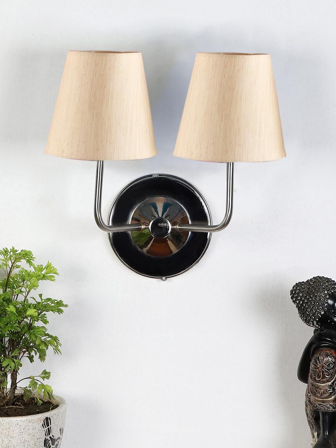 Multicolor Wall Lamp | Elegant Cotton Design | Stylish Ambient Light for Home, Office, Living Room, Bedroom, Hallway | Modern Decorative Wall Sconce - Model DKV91