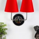 Multicolor Wall Lamp | Elegant Cotton Design | Stylish Ambient Light for Home, Office, Living Room, Bedroom, Hallway | Modern Decorative Wall Sconce – Model DKV93