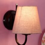 Multicolor Wall Lamp | Elegant Cotton Design | Stylish Ambient Light for Home, Office, Living Room, Bedroom, Hallway | Modern Decorative Wall Sconce – Model DRF06