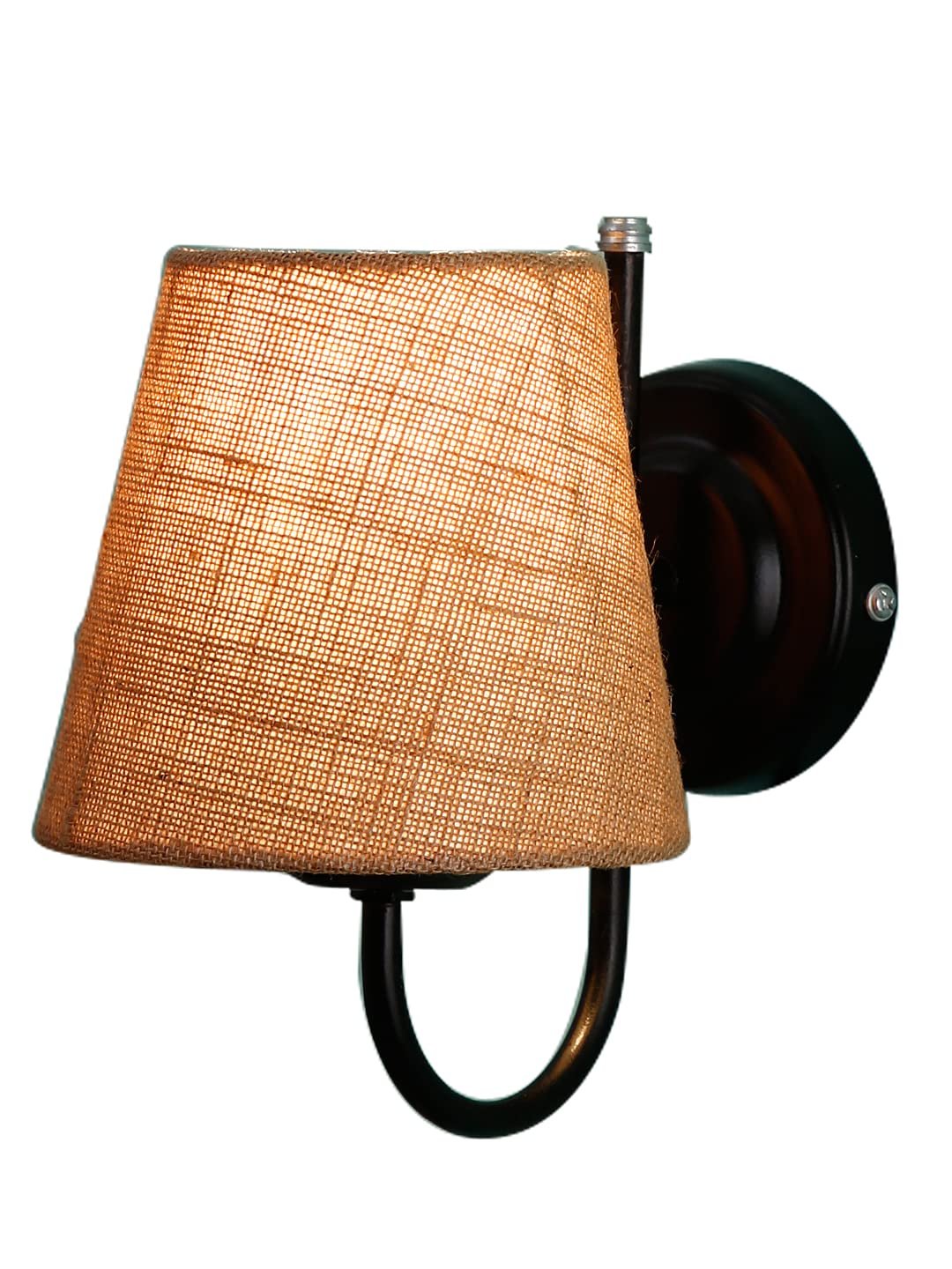 Multicolor Wall Lamp | Elegant Jute Material | Stylish Ambient Light for Home, Office, Living Room, Bedroom, Hallway | Modern Decorative Wall Sconce - Model DRF08