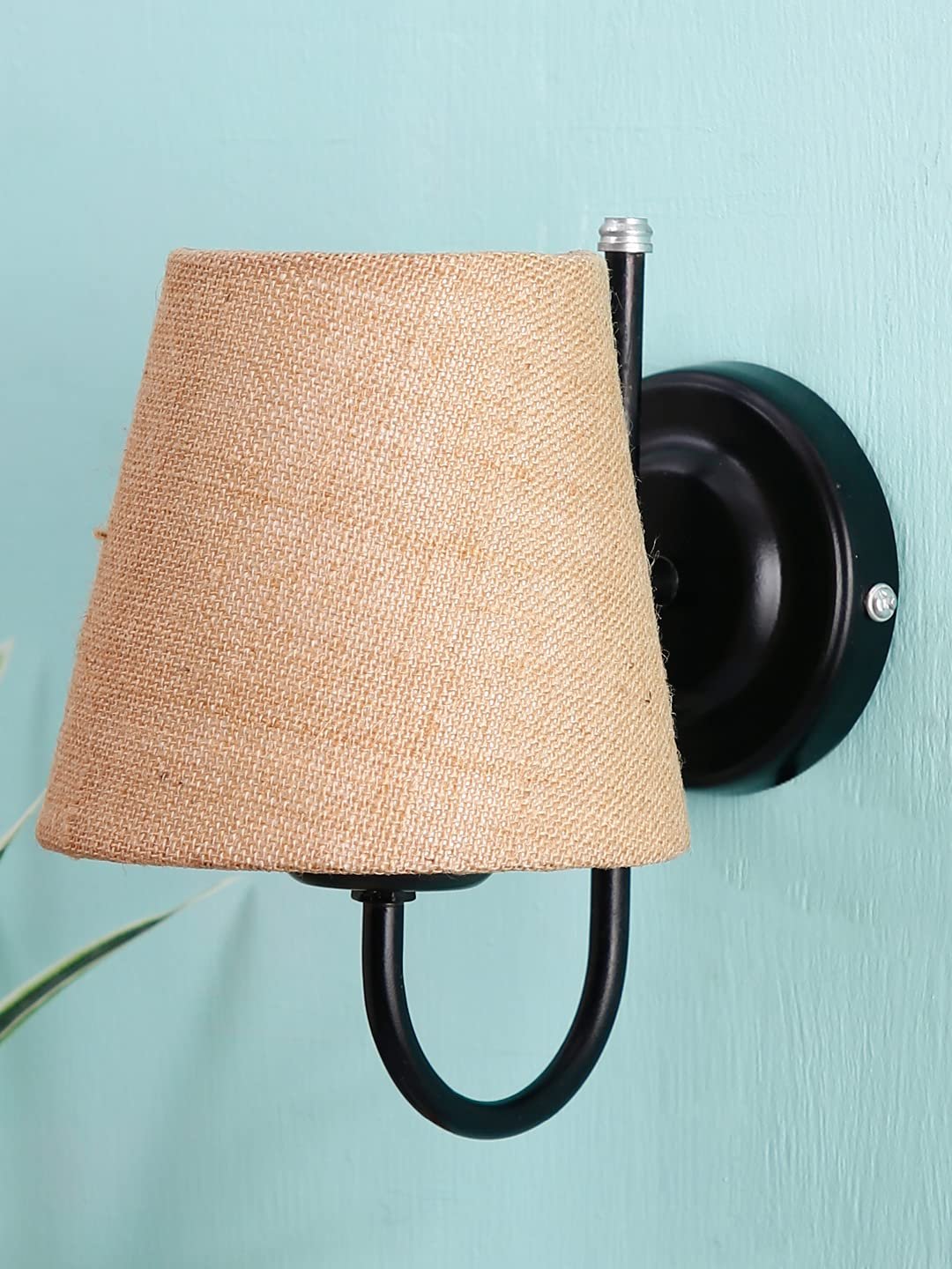 Multicolor Wall Lamp | Elegant Jute Material | Stylish Ambient Light for Home, Office, Living Room, Bedroom, Hallway | Modern Decorative Wall Sconce - Model DRF08