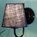 Multicolor Wall Lamp | Elegant Jute Material | Stylish Ambient Light for Home, Office, Living Room, Bedroom, Hallway | Modern Decorative Wall Sconce – Model DRF12