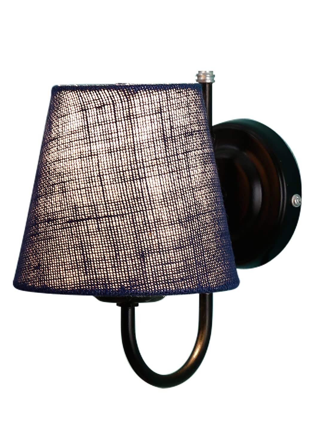 Multicolor Wall Lamp | Elegant Jute Material | Stylish Ambient Light for Home, Office, Living Room, Bedroom, Hallway | Modern Decorative Wall Sconce - Model DRF12