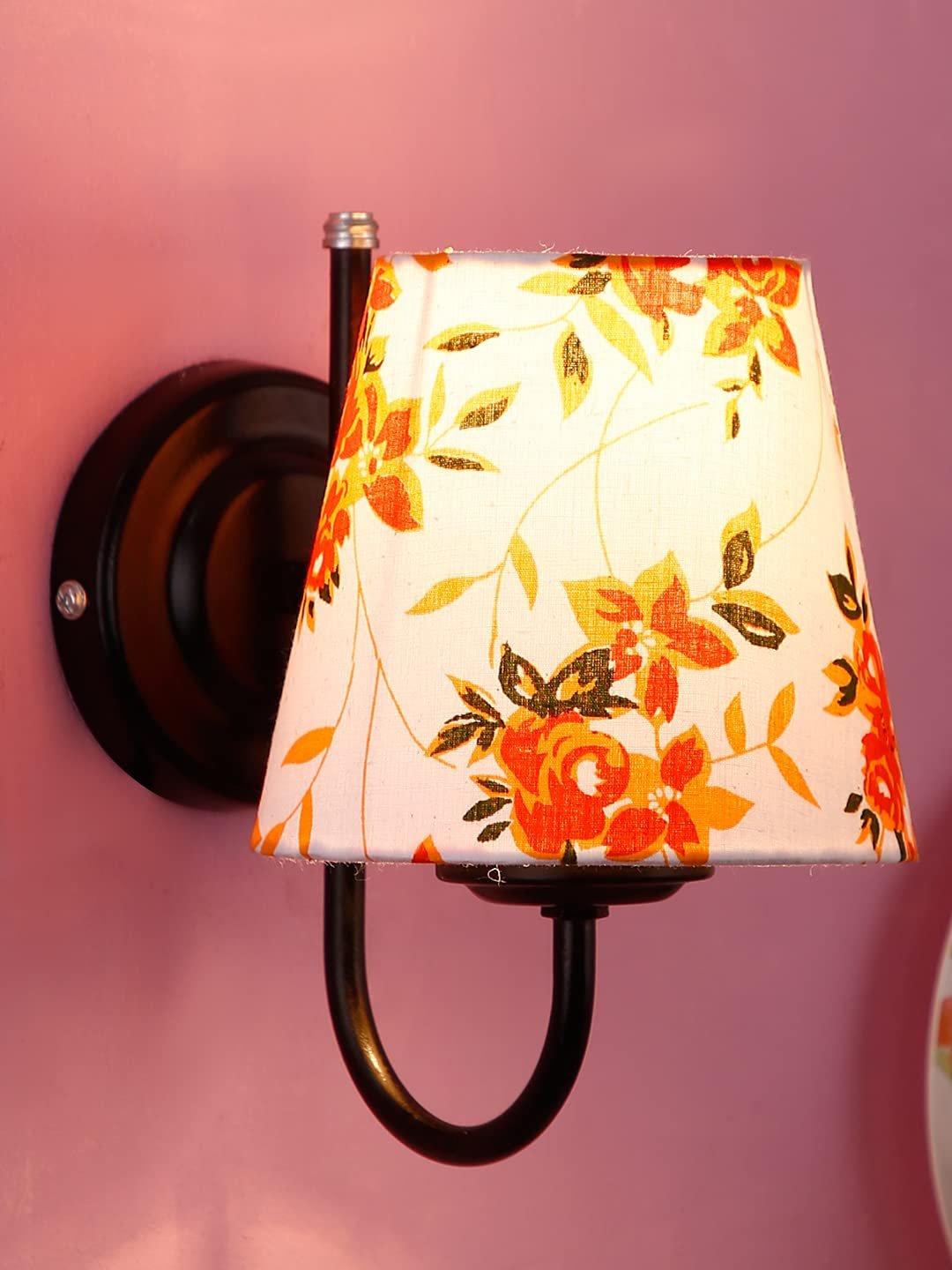 Multicolor Wall Lamp | Elegant Cotton Design | Stylish Ambient Light for Home, Office, Living Room, Bedroom, Hallway | Modern Decorative Wall Sconce - Model DRF14