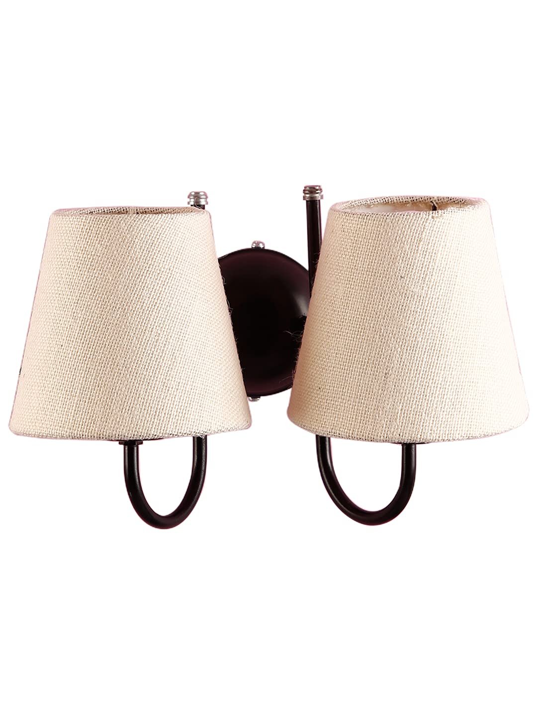 Multicolor Wall Lamp | Elegant Jute Material | Stylish Ambient Light for Home, Office, Living Room, Bedroom, Hallway | Modern Decorative Wall Sconce - Model DRF24