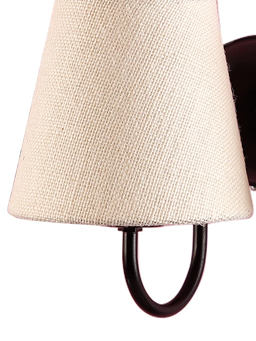 Multicolor Wall Lamp | Elegant Jute Material | Stylish Ambient Light for Home, Office, Living Room, Bedroom, Hallway | Modern Decorative Wall Sconce - Model DRF24