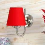 Multicolor Wall Lamp | Elegant Steel & Fabric Design | Stylish Ambient Light for Home, Office, Living Room, Bedroom, Hallway | Modern Decorative Wall Sconce – Model DTG03