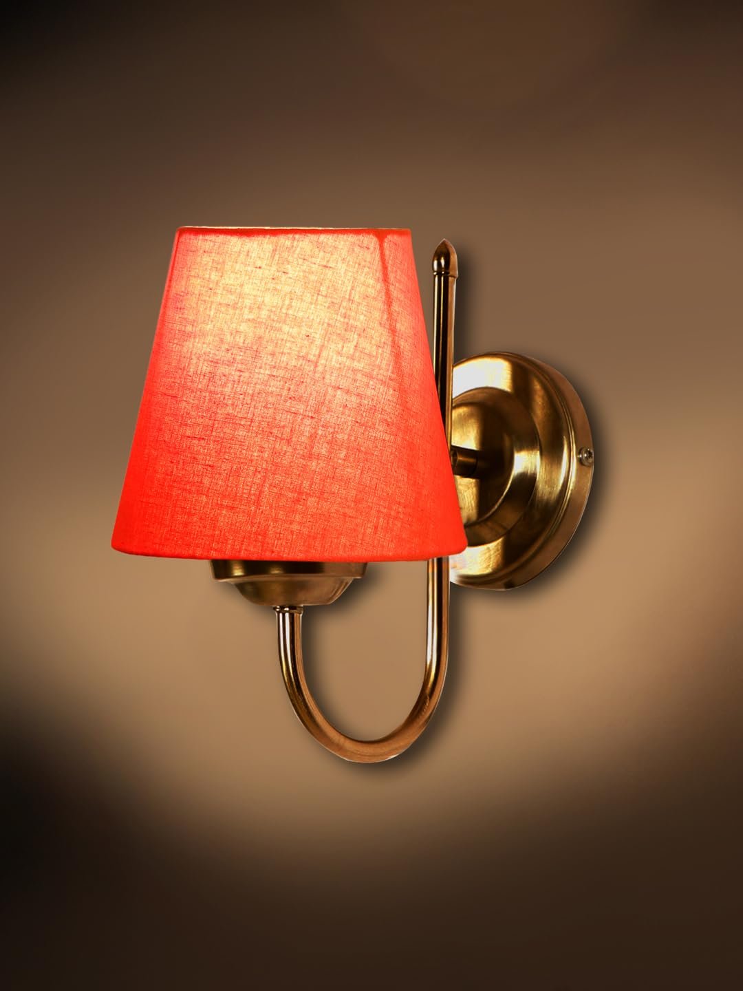 Multicolor Wall Lamp | Elegant Steel & Fabric Design | Stylish Ambient Light for Home, Office, Living Room, Bedroom, Hallway | Modern Decorative Wall Sconce - Model DTG04