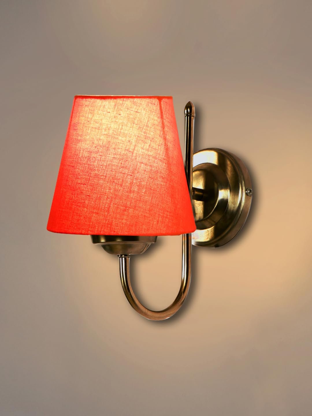 Multicolor Wall Lamp | Elegant Steel & Fabric Design | Stylish Ambient Light for Home, Office, Living Room, Bedroom, Hallway | Modern Decorative Wall Sconce - Model DTG04