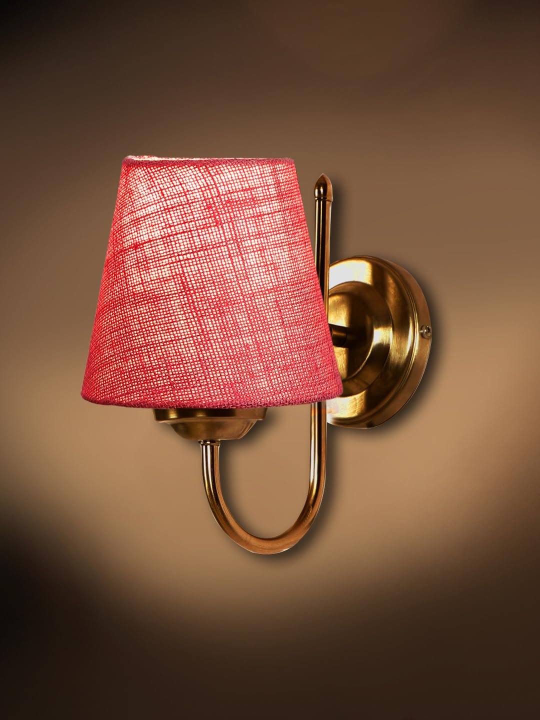 Multicolor Wall Lamp | Elegant Steel & Fabric Design | Stylish Ambient Light for Home, Office, Living Room, Bedroom, Hallway | Modern Decorative Wall Sconce - Model DTG10