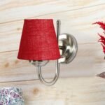 Multicolor Wall Lamp | Elegant Steel & Fabric Design | Stylish Ambient Light for Home, Office, Living Room, Bedroom, Hallway | Modern Decorative Wall Sconce – Model DTG11