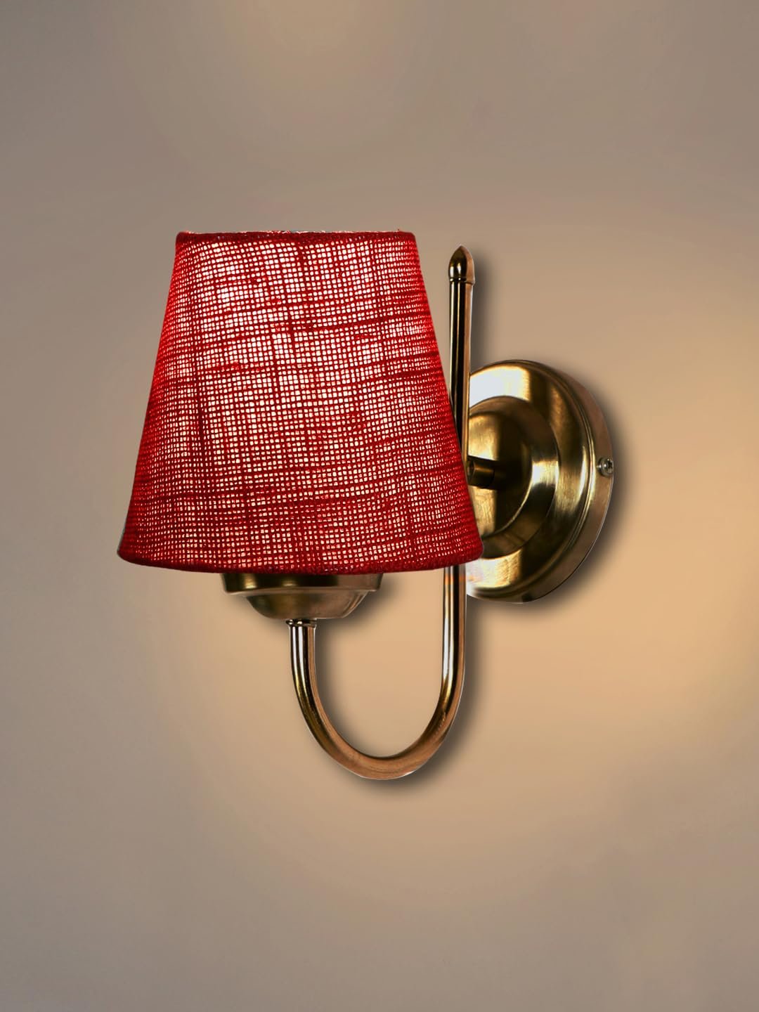 Multicolor Wall Lamp | Elegant Steel & Fabric Design | Stylish Ambient Light for Home, Office, Living Room, Bedroom, Hallway | Modern Decorative Wall Sconce - Model DTG11