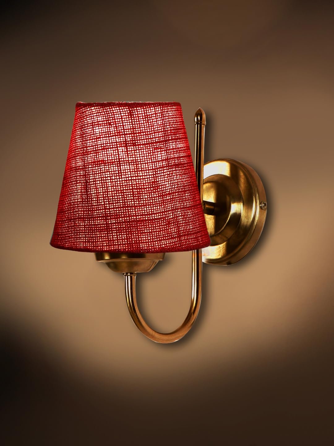 Multicolor Wall Lamp | Elegant Steel & Fabric Design | Stylish Ambient Light for Home, Office, Living Room, Bedroom, Hallway | Modern Decorative Wall Sconce - Model DTG11