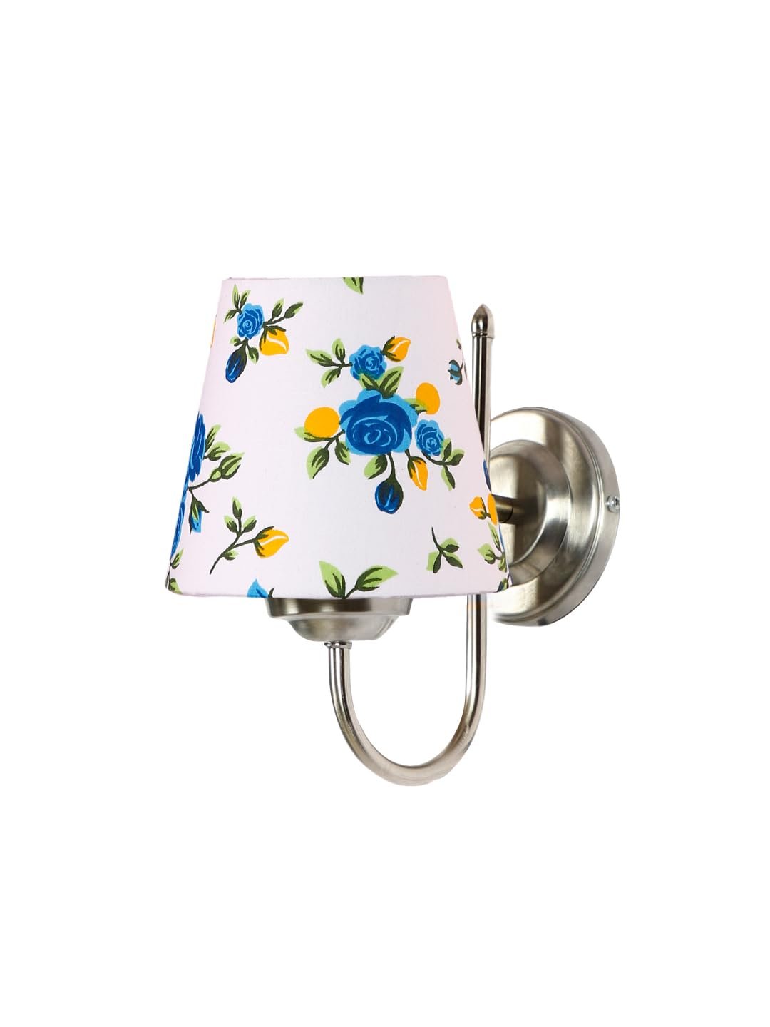 Multicolor Wall Lamp | Elegant Steel & Fabric Design | Stylish Ambient Light for Home, Office, Living Room, Bedroom, Hallway | Modern Decorative Wall Sconce - Model DTG13
