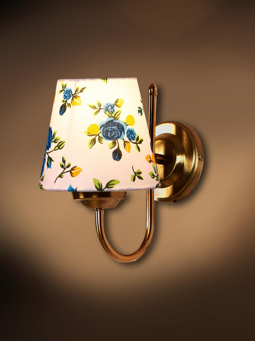 Multicolor Wall Lamp | Elegant Steel & Fabric Design | Stylish Ambient Light for Home, Office, Living Room, Bedroom, Hallway | Modern Decorative Wall Sconce - Model DTG13