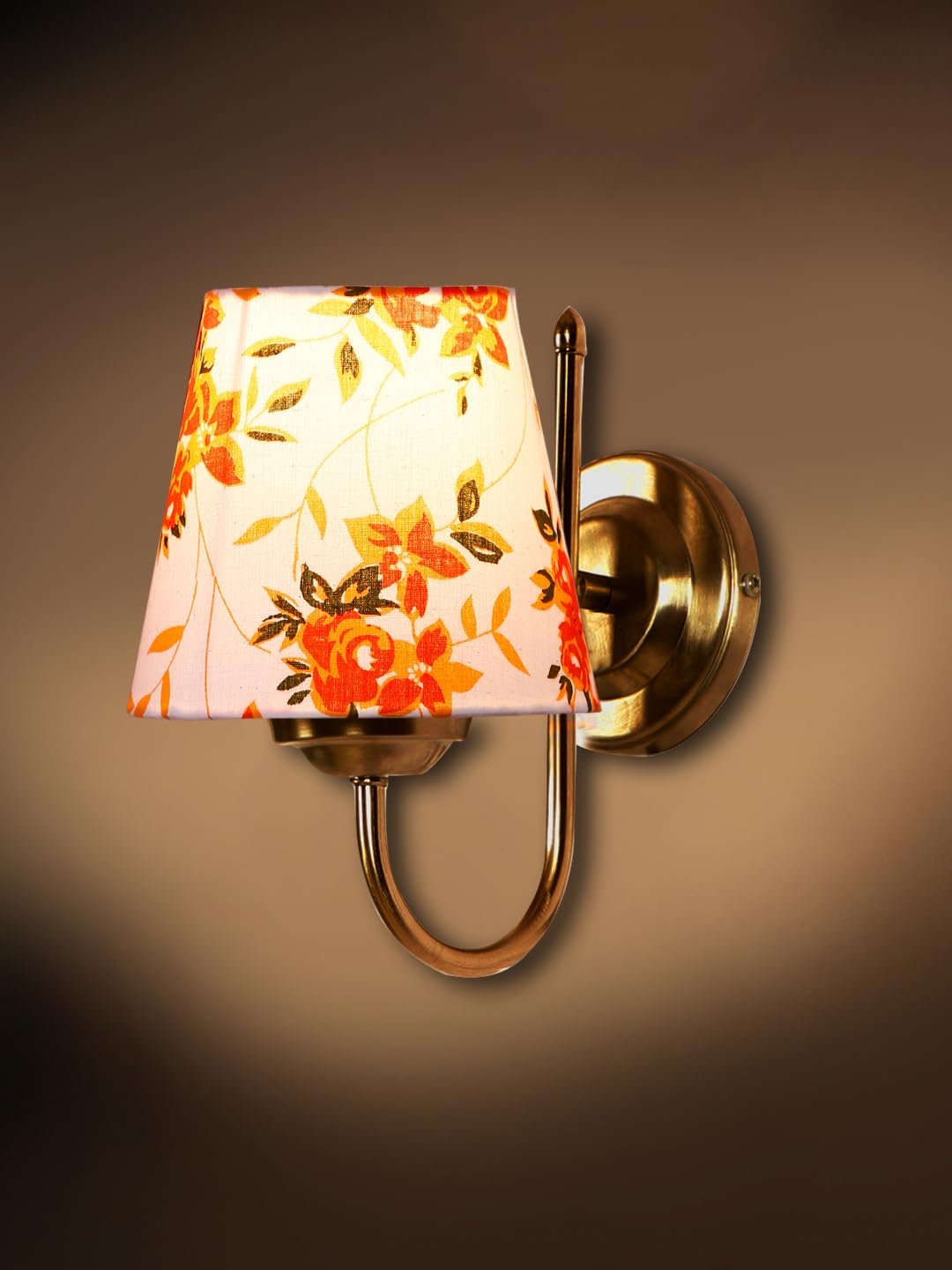 Multicolor Wall Lamp | Elegant Steel & Fabric Design | Stylish Ambient Light for Home, Office, Living Room, Bedroom, Hallway | Modern Decorative Wall Sconce - Model DTG14