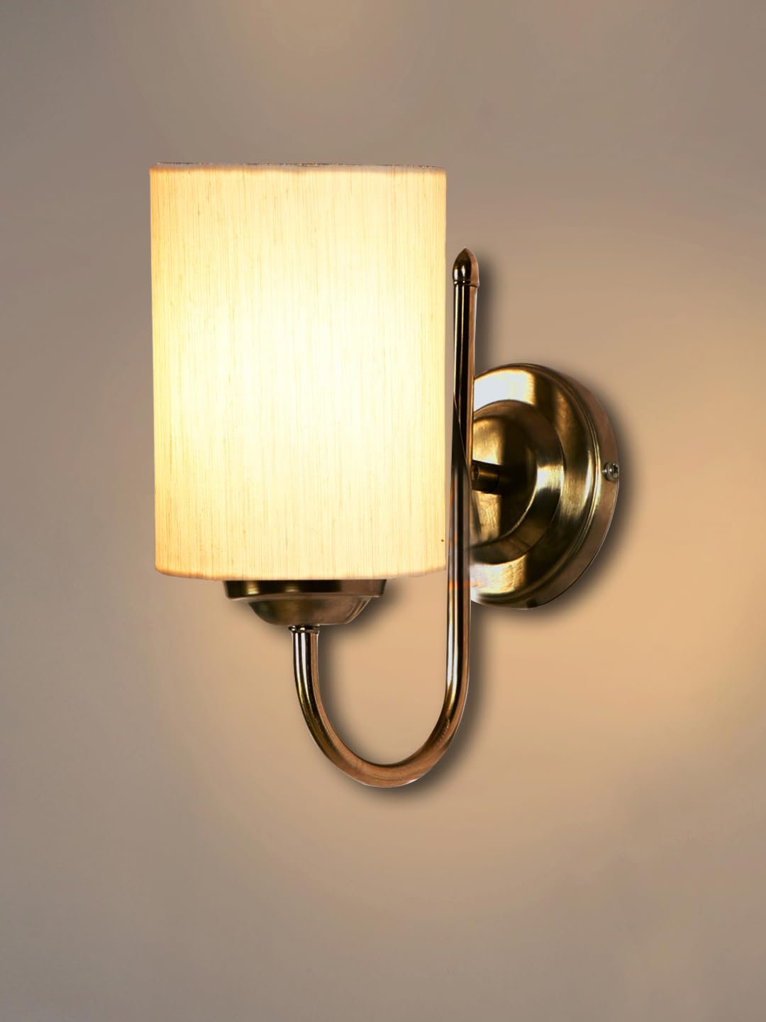 Multicolor Wall Lamp | Elegant Steel & Fabric Design | Stylish Ambient Light for Home, Office, Living Room, Bedroom, Hallway | Modern Decorative Wall Sconce - Model DTG16
