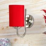 Multicolor Wall Lamp | Elegant Steel & Fabric Design | Stylish Ambient Light for Home, Office, Living Room, Bedroom, Hallway | Modern Decorative Wall Sconce – Model DTG18