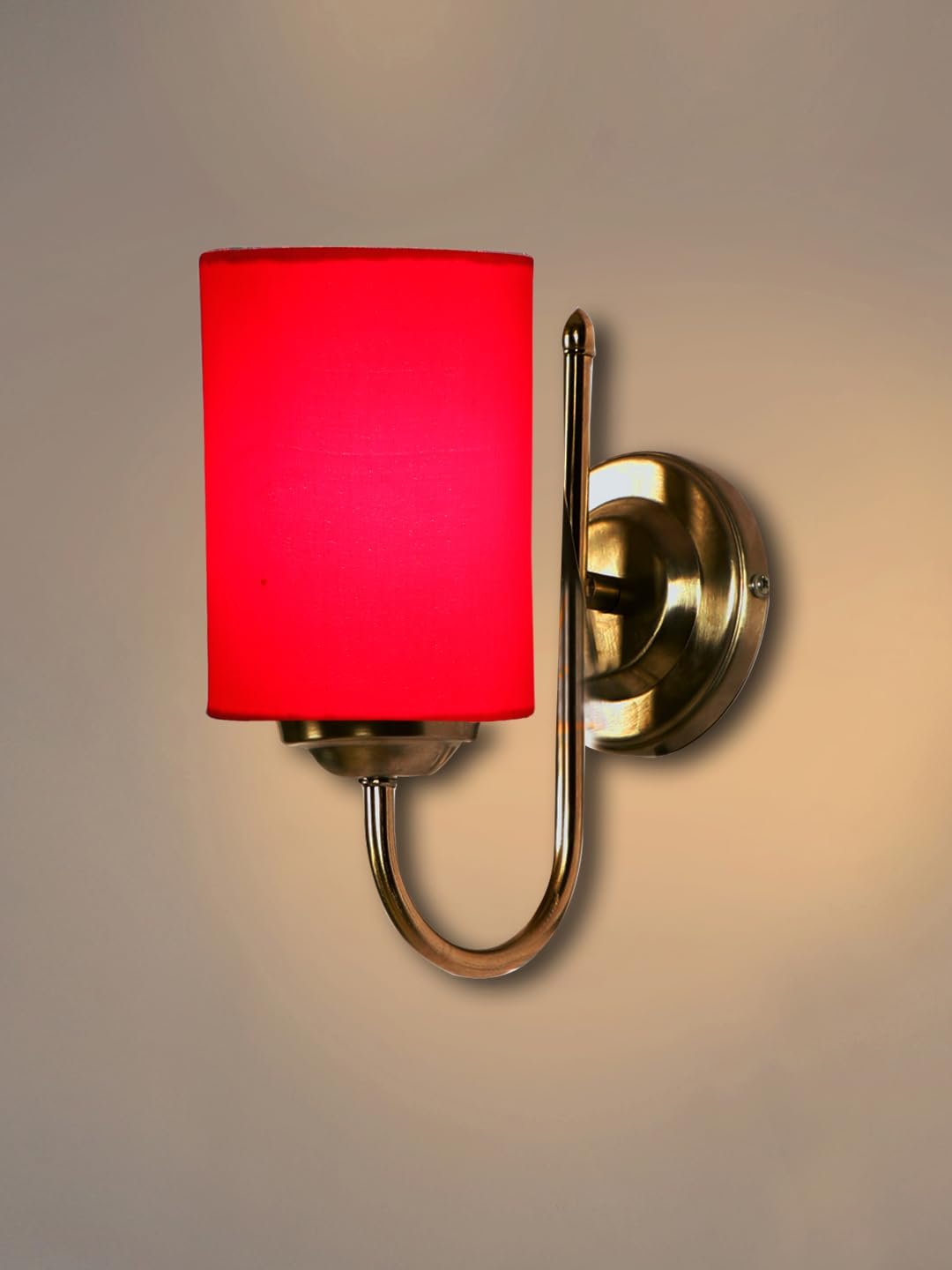 Multicolor Wall Lamp | Elegant Steel & Fabric Design | Stylish Ambient Light for Home, Office, Living Room, Bedroom, Hallway | Modern Decorative Wall Sconce - Model DTG18