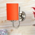 Multicolor Wall Lamp | Elegant Steel & Fabric Design | Stylish Ambient Light for Home, Office, Living Room, Bedroom, Hallway | Modern Decorative Wall Sconce – Model DTG19