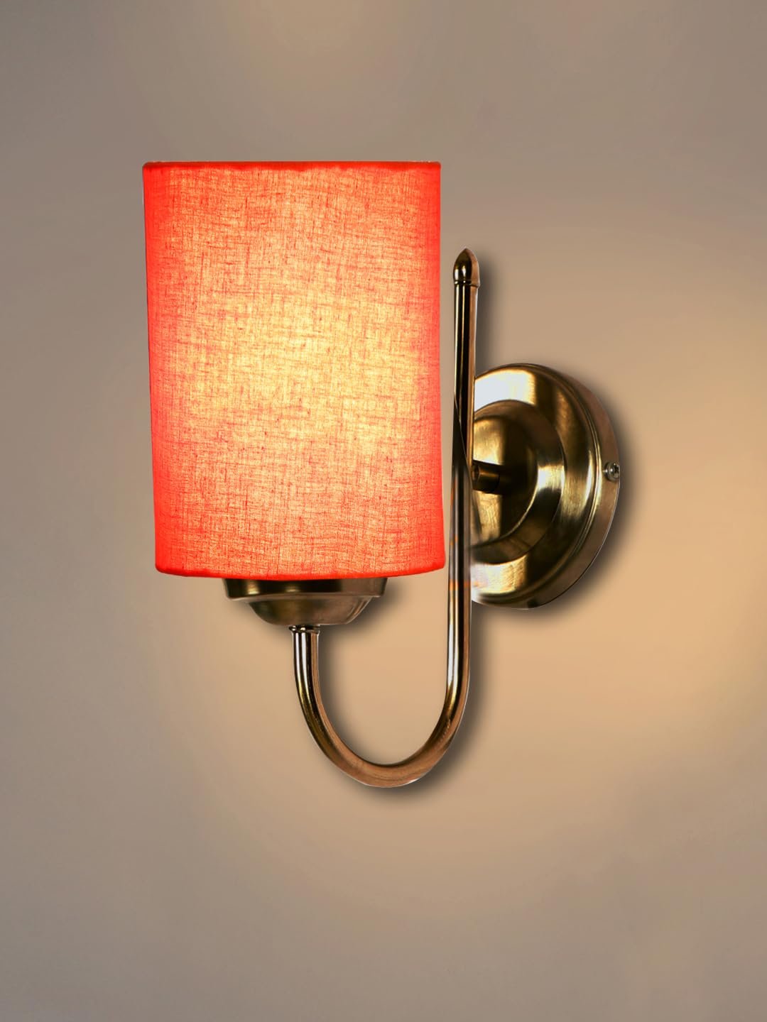 Multicolor Wall Lamp | Elegant Steel & Fabric Design | Stylish Ambient Light for Home, Office, Living Room, Bedroom, Hallway | Modern Decorative Wall Sconce - Model DTG19