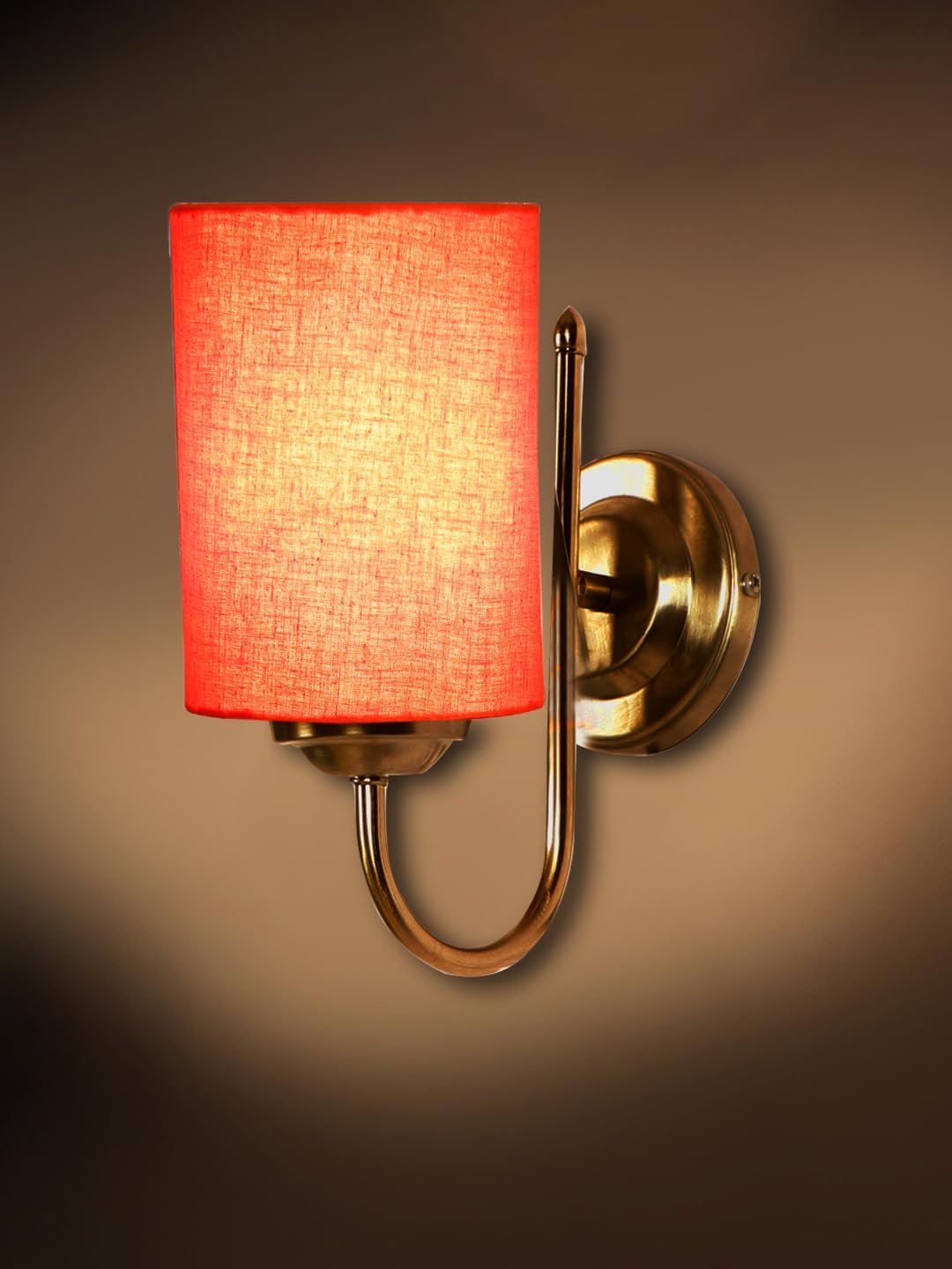 Multicolor Wall Lamp | Elegant Steel & Fabric Design | Stylish Ambient Light for Home, Office, Living Room, Bedroom, Hallway | Modern Decorative Wall Sconce - Model DTG19