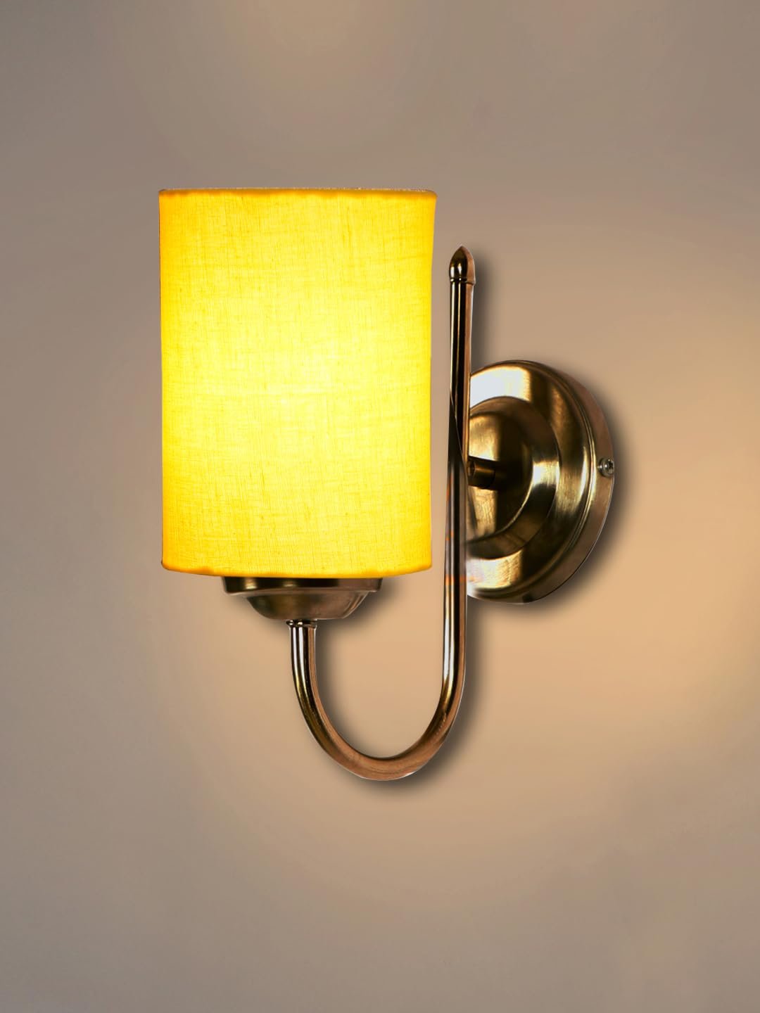 Multicolor Wall Lamp | Elegant Steel & Fabric Design | Stylish Ambient Light for Home, Office, Living Room, Bedroom, Hallway | Modern Decorative Wall Sconce - Model DTG20
