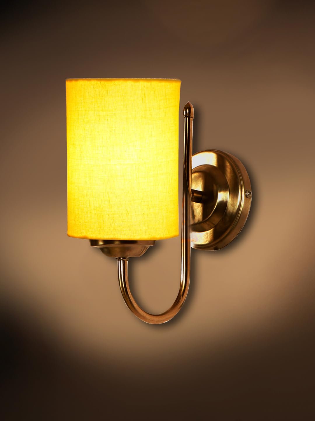 Multicolor Wall Lamp | Elegant Steel & Fabric Design | Stylish Ambient Light for Home, Office, Living Room, Bedroom, Hallway | Modern Decorative Wall Sconce - Model DTG20