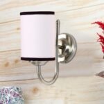 Multicolor Wall Lamp | Elegant Steel & Fabric Design | Stylish Ambient Light for Home, Office, Living Room, Bedroom, Hallway | Modern Decorative Wall Sconce – Model DTG22